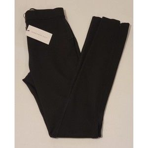 Something Navy Womens High Waisted Ponte Leggings Black Size Small